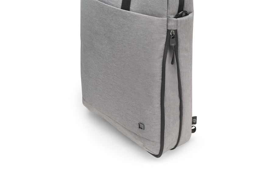 DICOTA Borsa per notebook Eco Tote Bag MOTION 15.6 ", Grigio chiaro