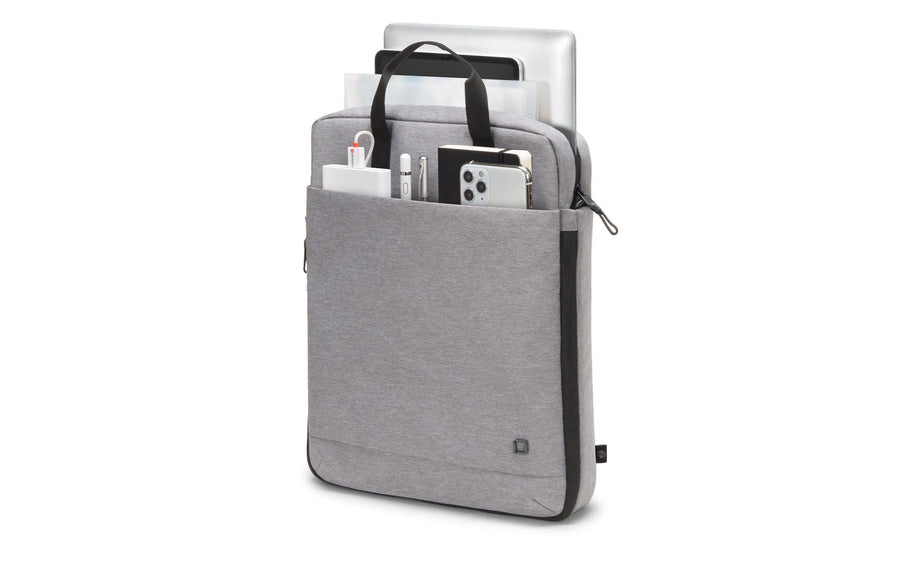 DICOTA Borsa per notebook Eco Tote Bag MOTION 15.6 ", Grigio chiaro