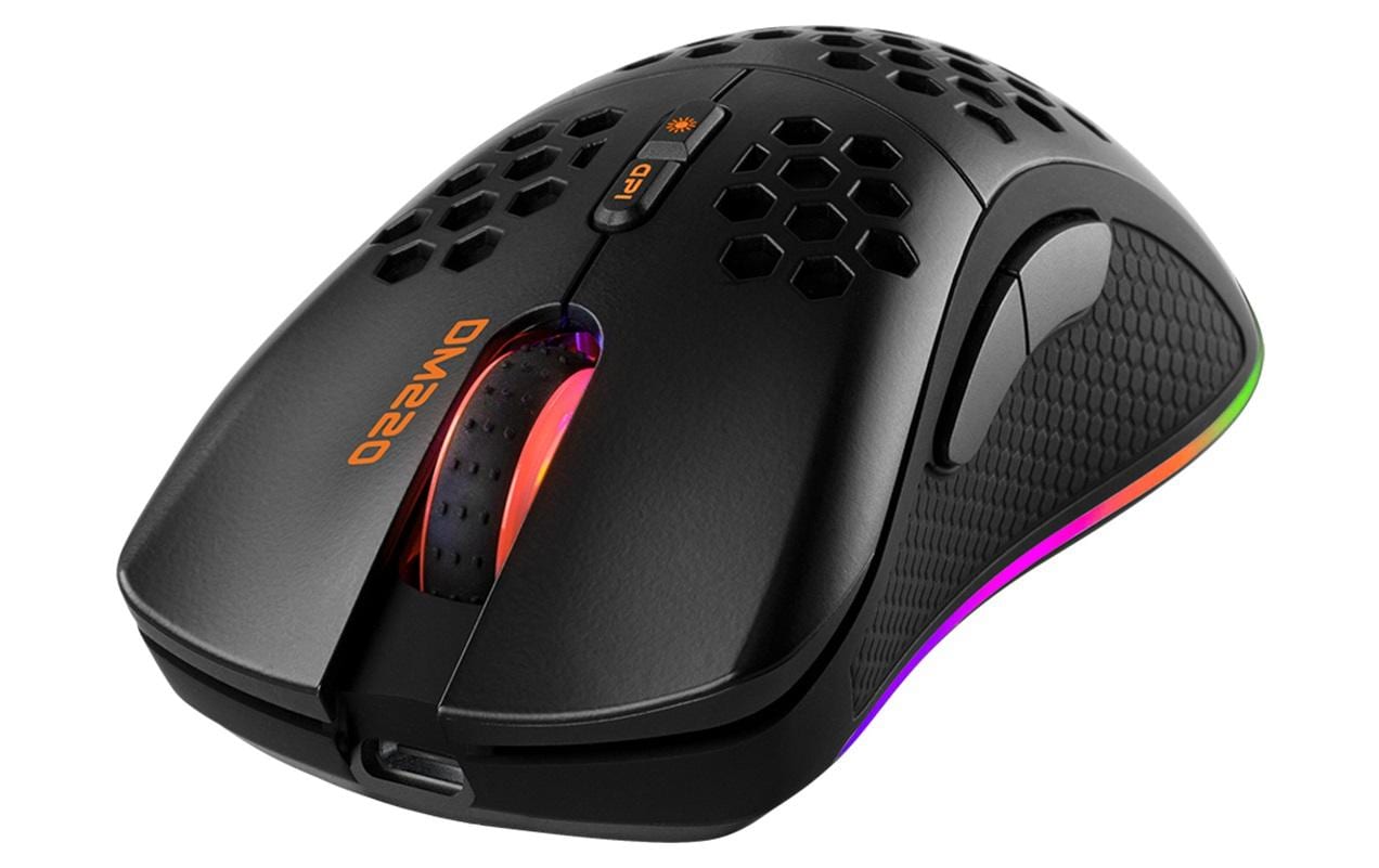 DELTACO souris de jeu DM220 RVB noir 