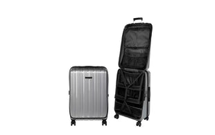 CASYRO Stand-Up Koffer Medium, 80L, Grau