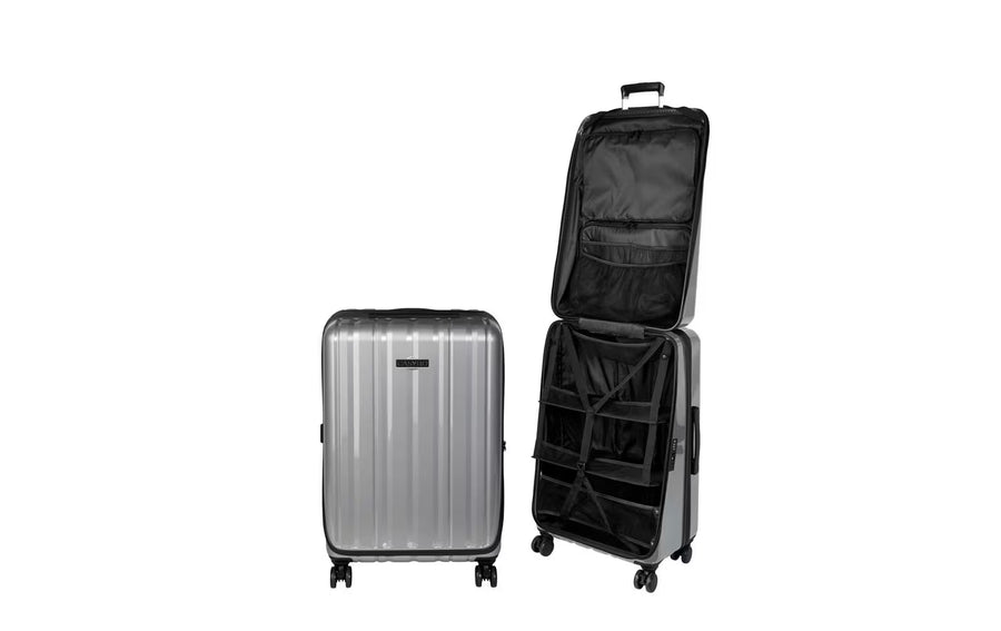 CASYRO Stand-Up Valigia Medium, 80L, Grigio