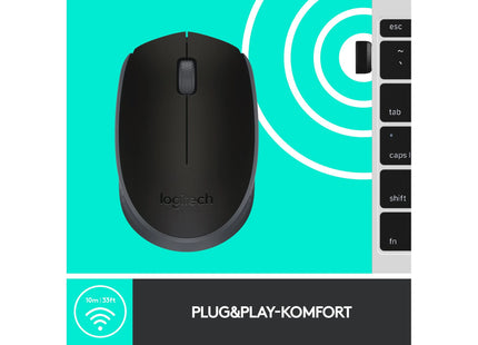 Logitech Mouse B170, Black