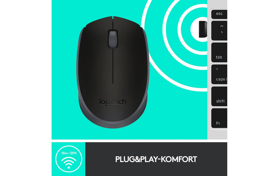Logitech Mouse B170, Black