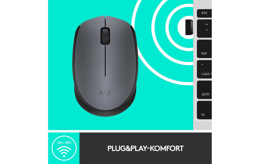 Logitech Mouse M170, wireless