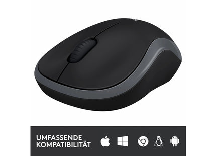 Logitech Mouse M185 Wireless, Anthracite-Black