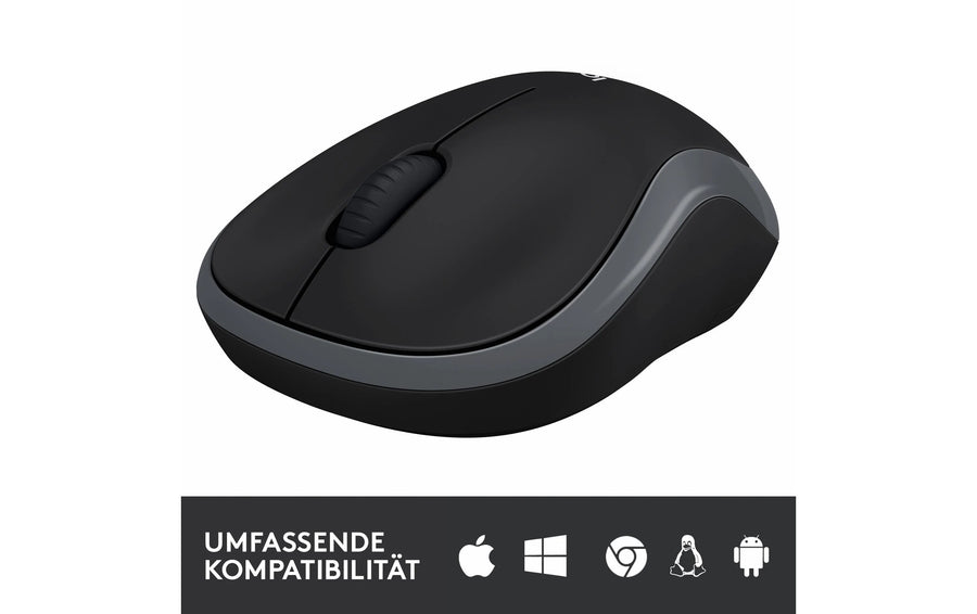 Logitech Mouse M185 Wireless, Anthracite-Black