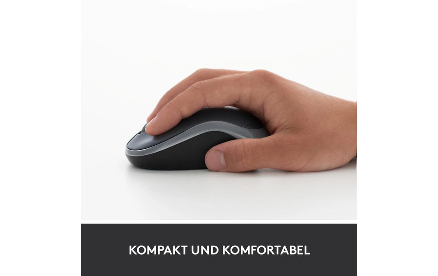 Logitech Mouse M185 Wireless, Anthracite-Black