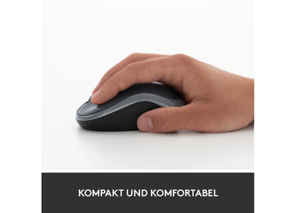 Logitech Mouse M185 Wireless, Blue-Black