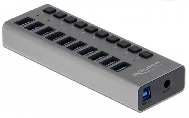 Delock USB-Hub 63670 10x USB-A - Foto 1