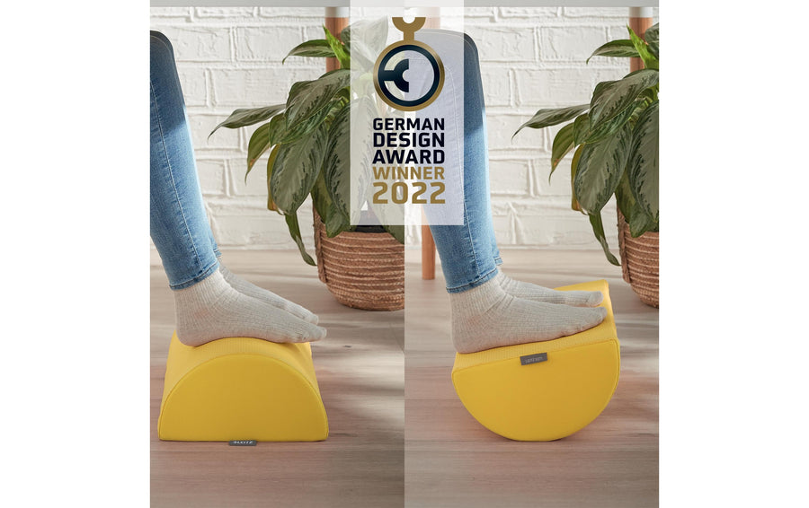 Leitz Poggiapiedi Ergo Cosy Giallo