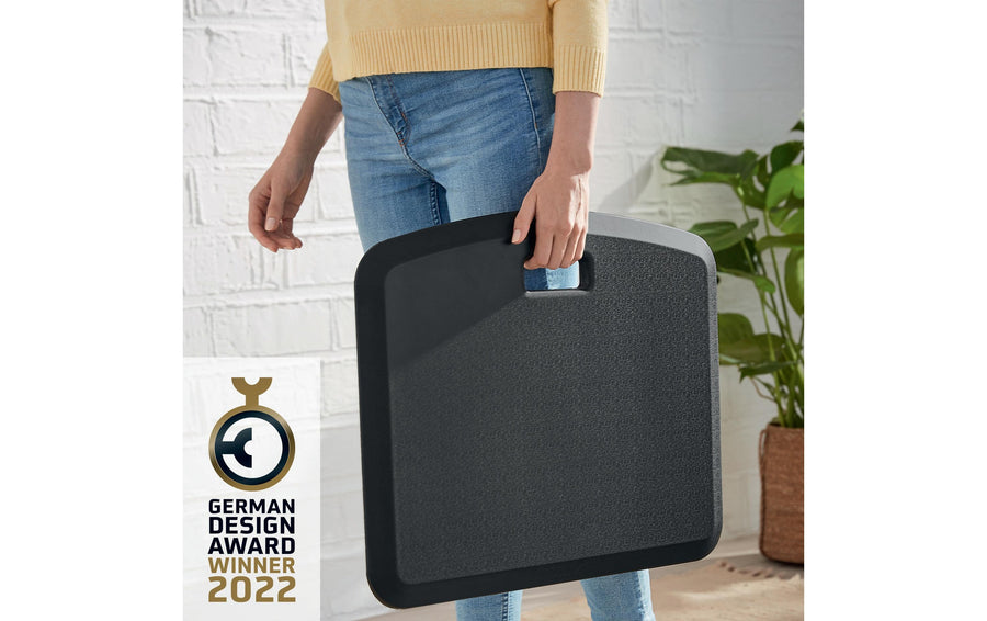 Leitz Poggiapiedi Ergo Cosy Grigio scuro