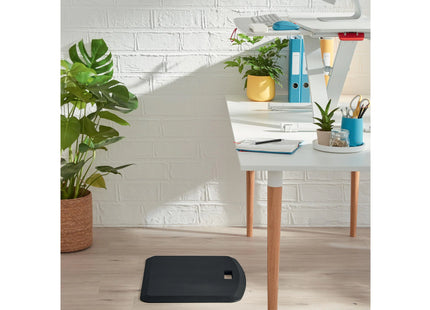 Leitz footrest Ergo Cozy dark gray