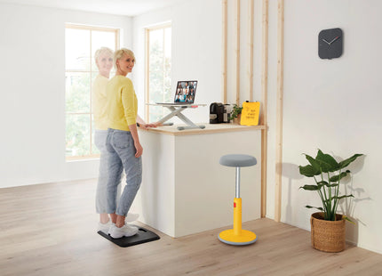 Leitz footrest Ergo Cozy dark gray