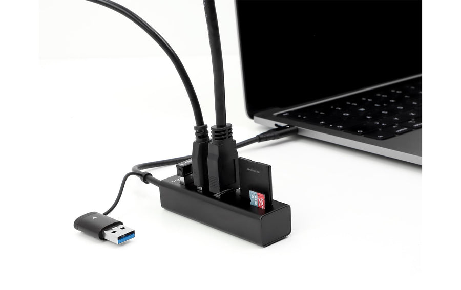 Delock USB-Hub 3.0 Typ-C + SD/MicroSD Slot - Foto 3