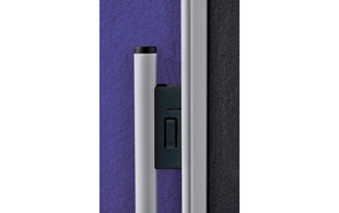 Franken Pinnwand Eco 150 cm x 120 cm, Grau, klappbar