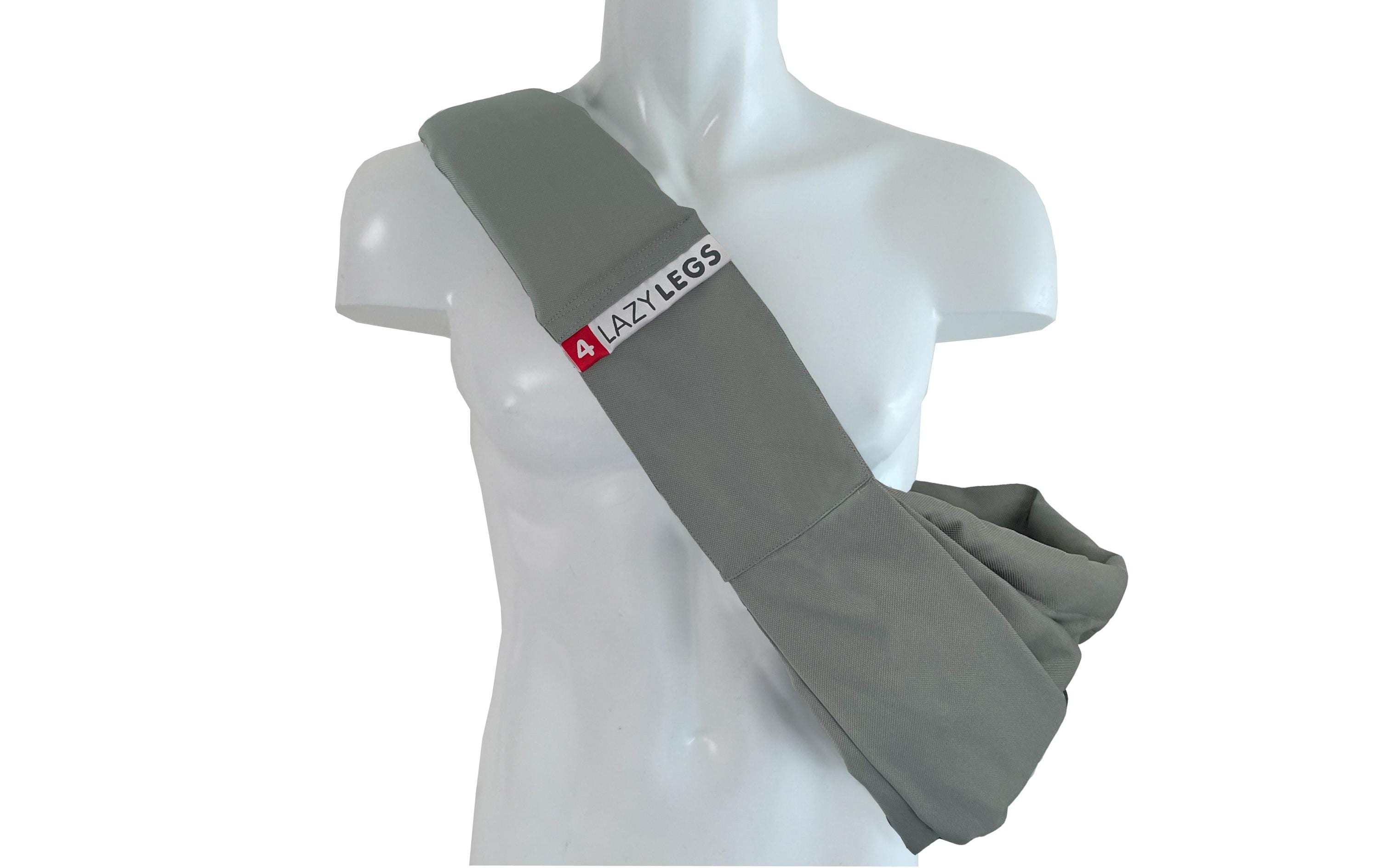 4LazyLegs Tiertransport-Tasche Canvas, Mineral Grey, XS