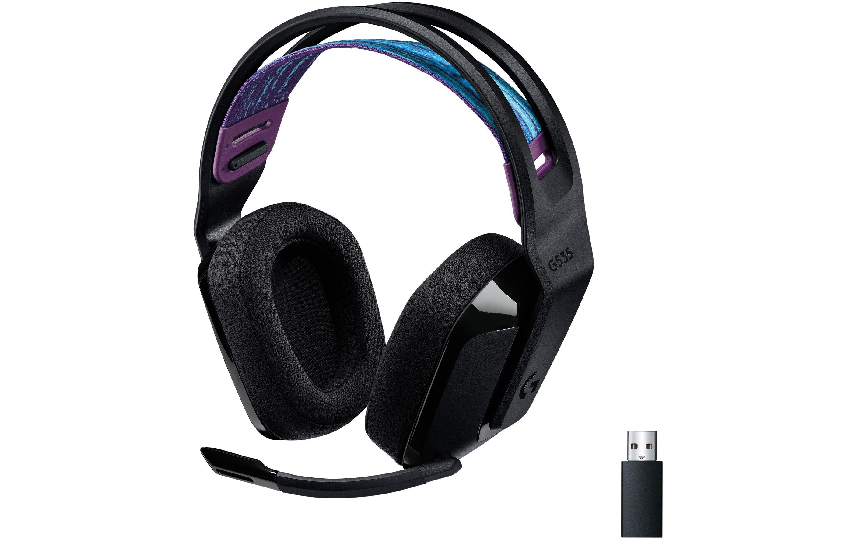 Logitech Gaming-Headset G535 Lightspeed Schwarz