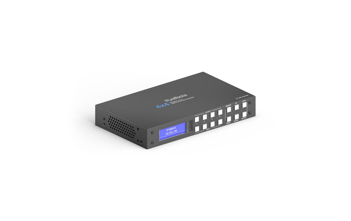 PureLink PureTools Matrix Switcher PT-MA-HD44M HDMI