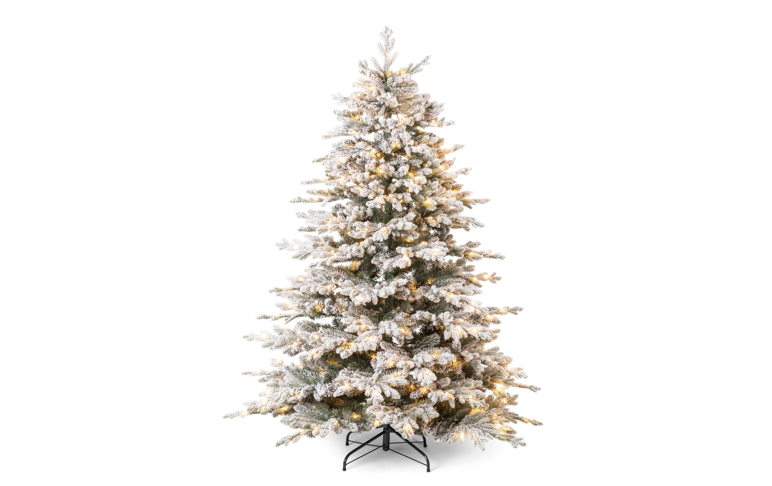 STT Weihnachtsbaum Snowed Tree, 380 LEDs, 180 cm, Weiss