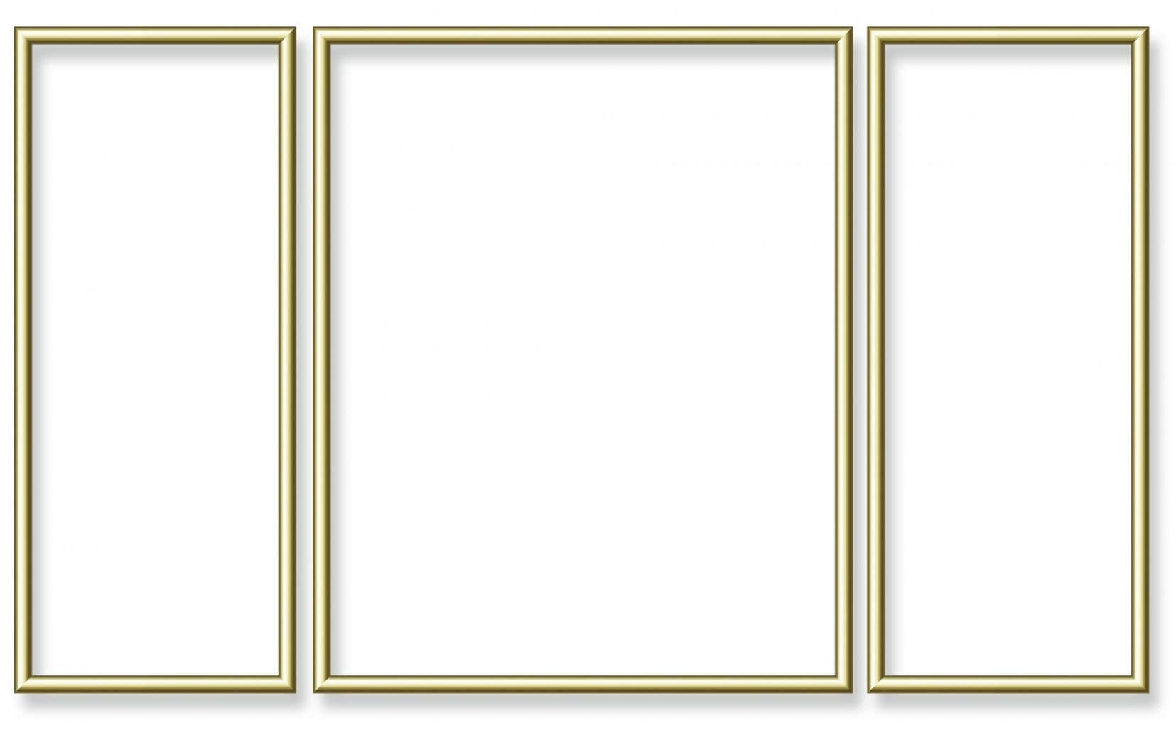 Schipper Zubehör Alurahmen Tritpychon Gold 50 x 80 cm