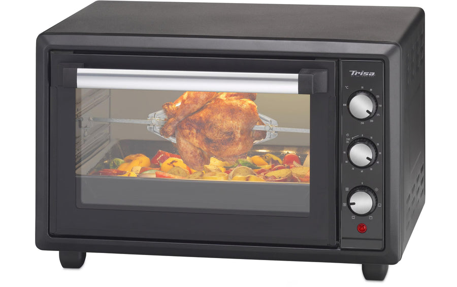Trisa Backofen Forno Gusto 34 l, Schwarz