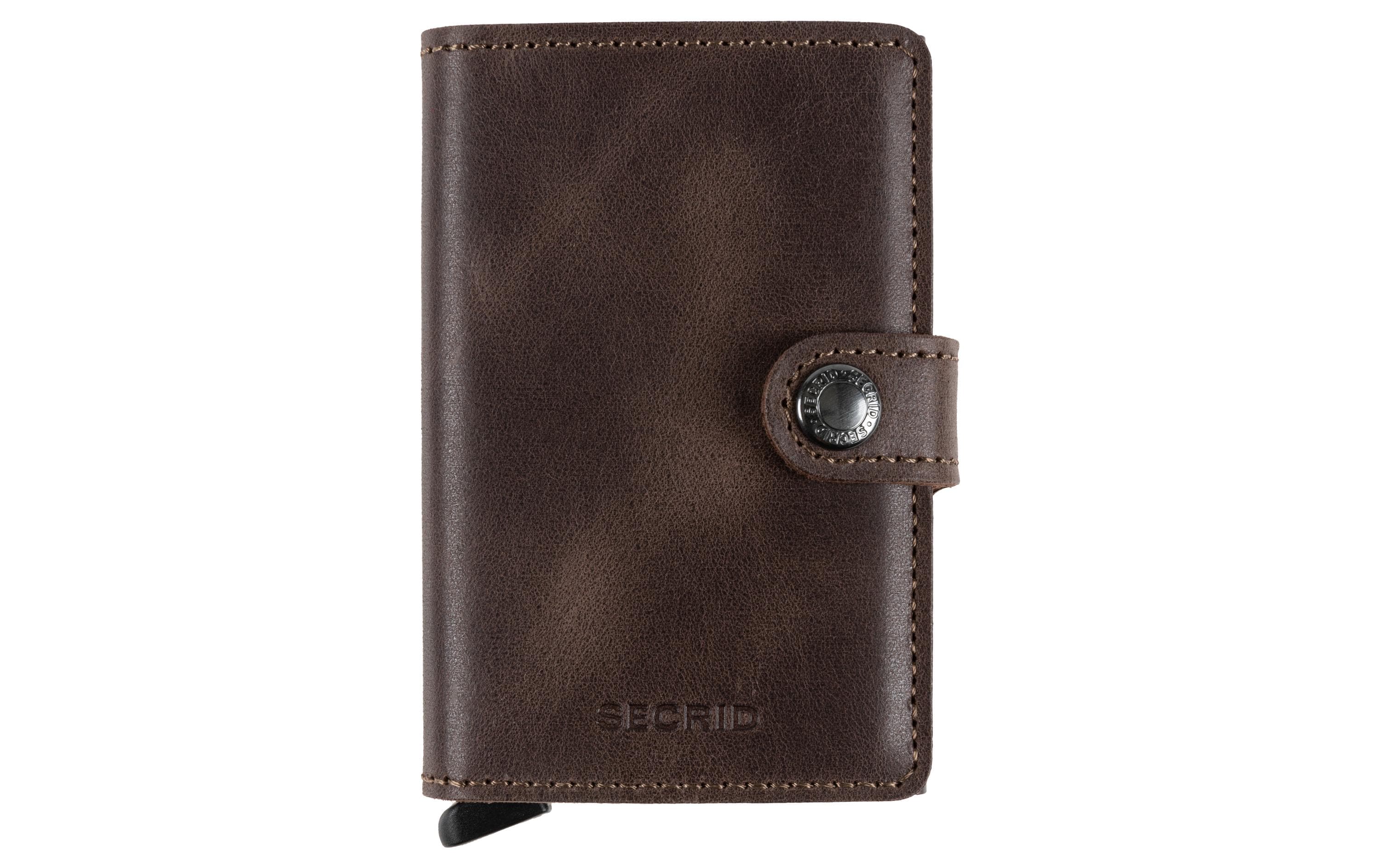 SECRID Portafoglio Miniwallet Vintage Chocolate