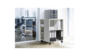 Chariot multifonction DURABLE 74/59 gris, ouvert