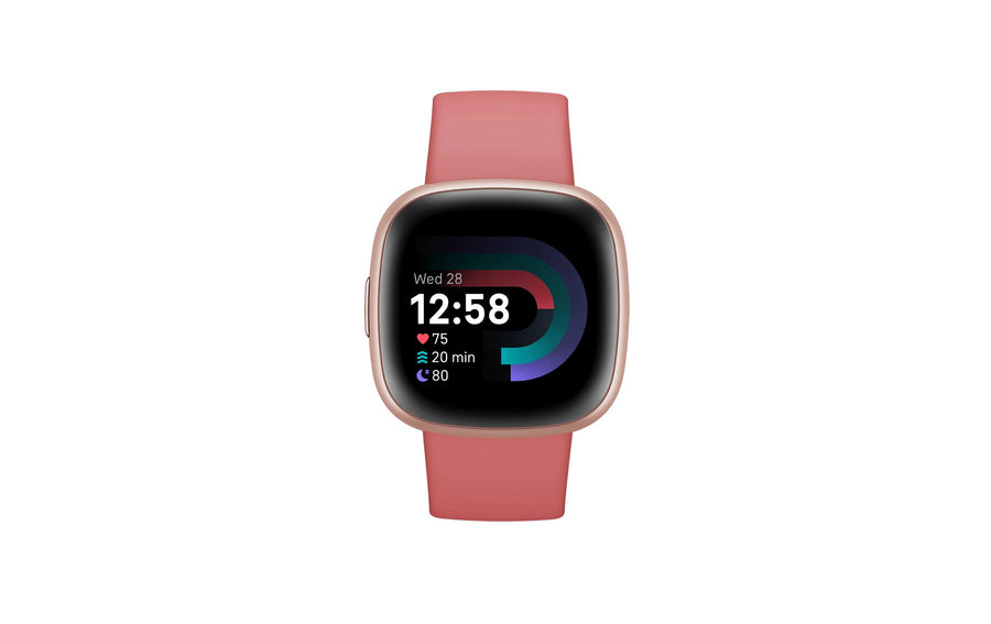 Fitbit Orologio sportivo GPS Versa 4 Smartwatch Rosa/Rosa