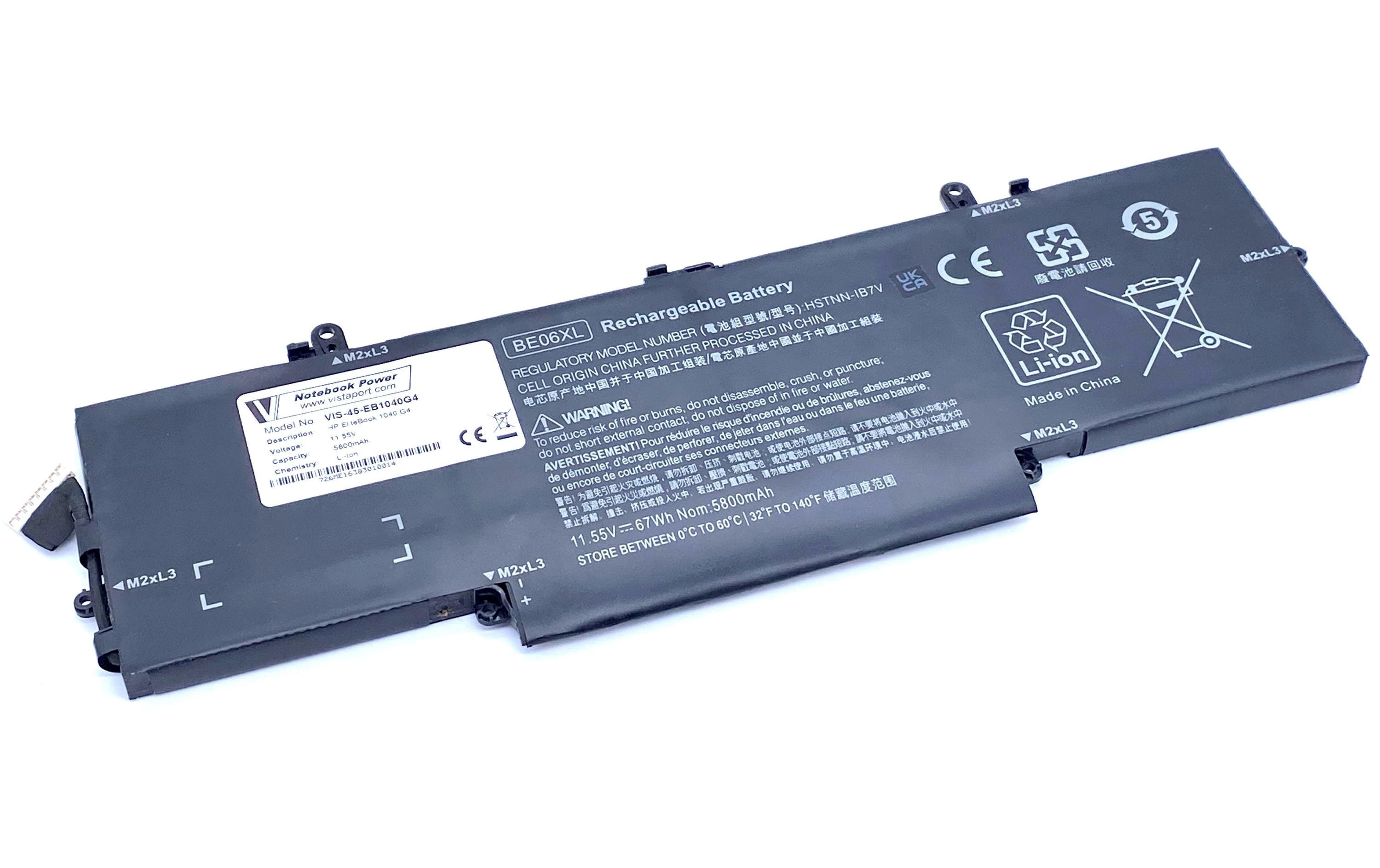 Vistaport Akku für HP Elitebook 1040 G4