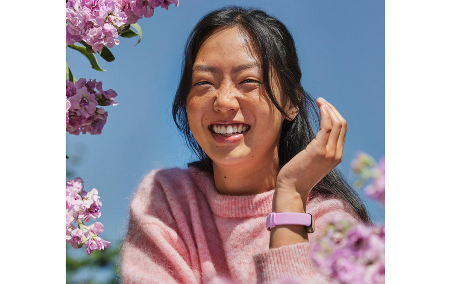 Bracelet d'activité Fitbit Inspire 3 Violet/Noir
