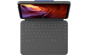 Logitech Housse de clavier pour tablette Rugged Folio iPad 10,9" (10e génération), noir
