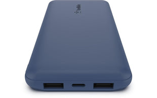 Banque d'alimentation Belkin Boost Charge 3 ports 10 000 mAh, bleu