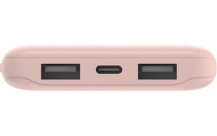 Banque d'alimentation Belkin Boost Charge 3 ports 10 000 mAh, rose