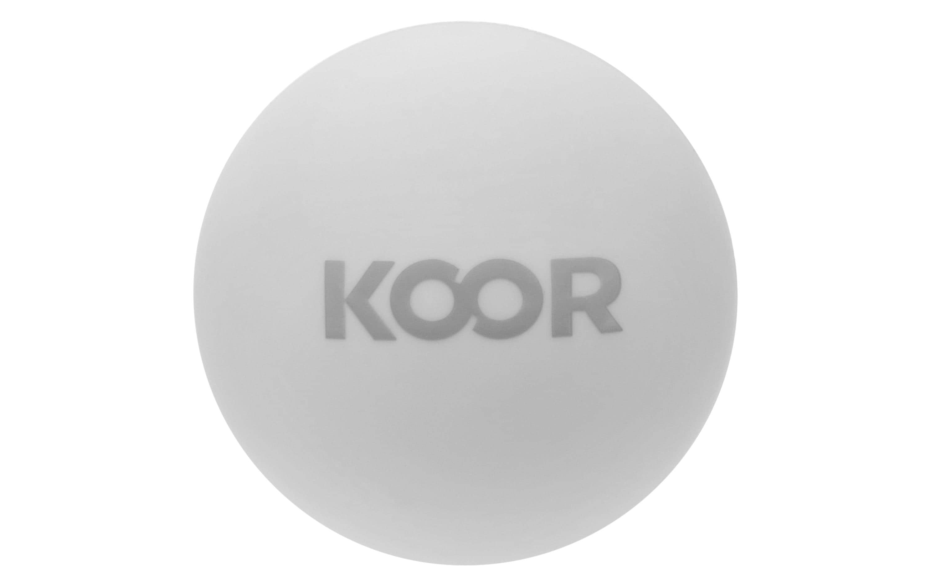 KOOR Ballon d'entraînement pour fascia blanc