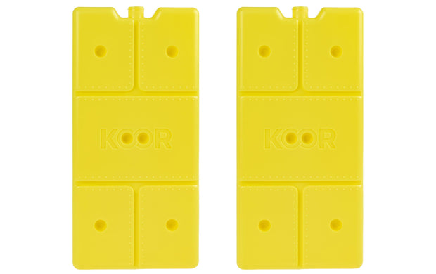 KOOR Kühlelement Arctico L, Doppelpack Giallo