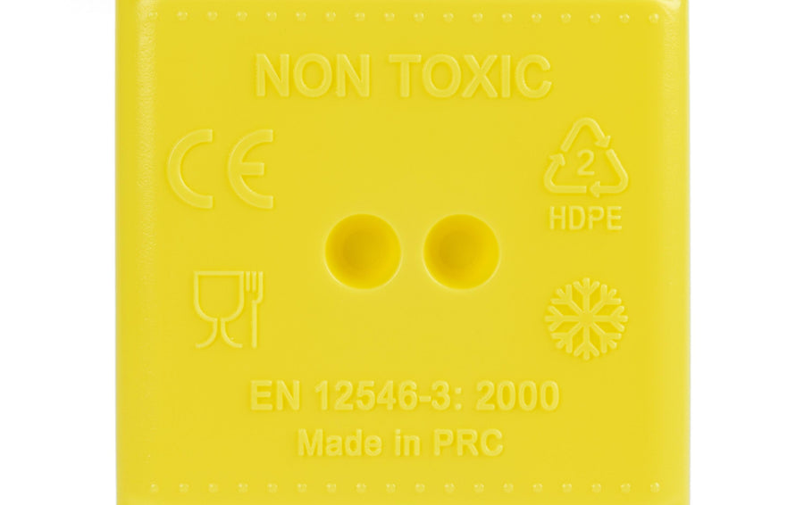 KOOR Elemento refrigerante Arctico M, confezione doppia Giallo