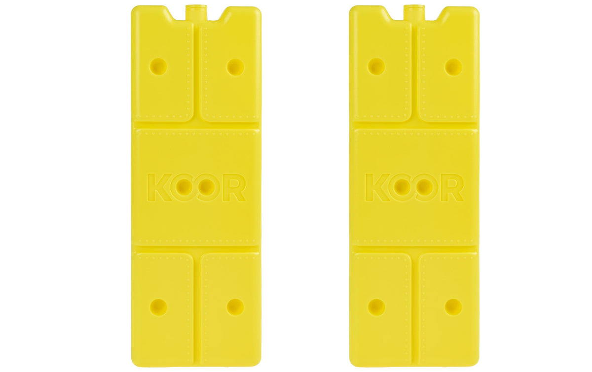 KOOR Kühlelement Arctico M, Doppelpack Giallo