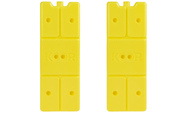 KOOR Kühlelement Arctico M, Doppelpack Giallo