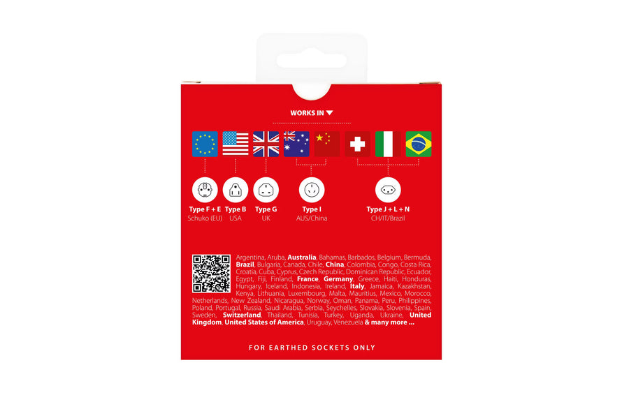 SKROSS Adattatore universale da viaggio PRO World & USB