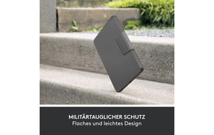 Logitech Housse de clavier pour tablette Rugged Folio iPad 10,9" (10e génération), noir