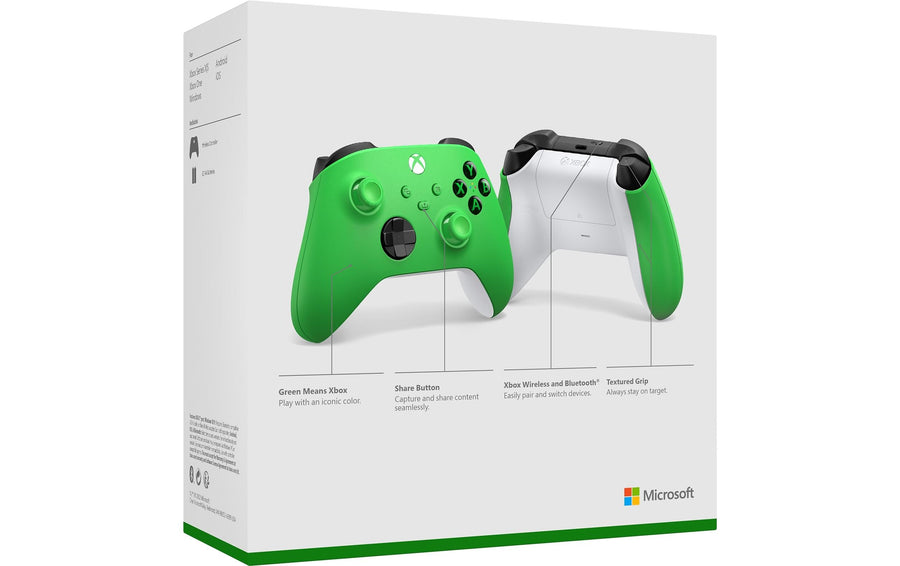 Manette sans fil Microsoft Xbox Velocity Vert