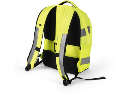 DICOTA sac à dos pour ordinateur portable Hi-Vis 25 l - jaune
