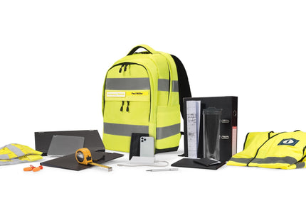 DICOTA sac à dos pour ordinateur portable Hi-Vis 25 l - jaune