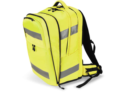 DICOTA notebook backpack Hi-Vis 38 l - yellow