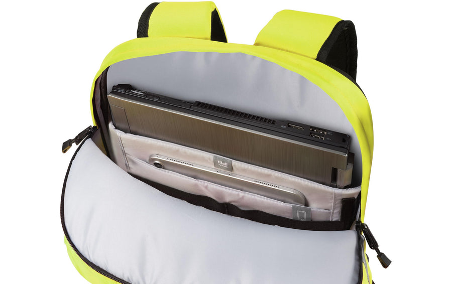 DICOTA Zaino per notebook Hi-Vis 38 l – Giallo