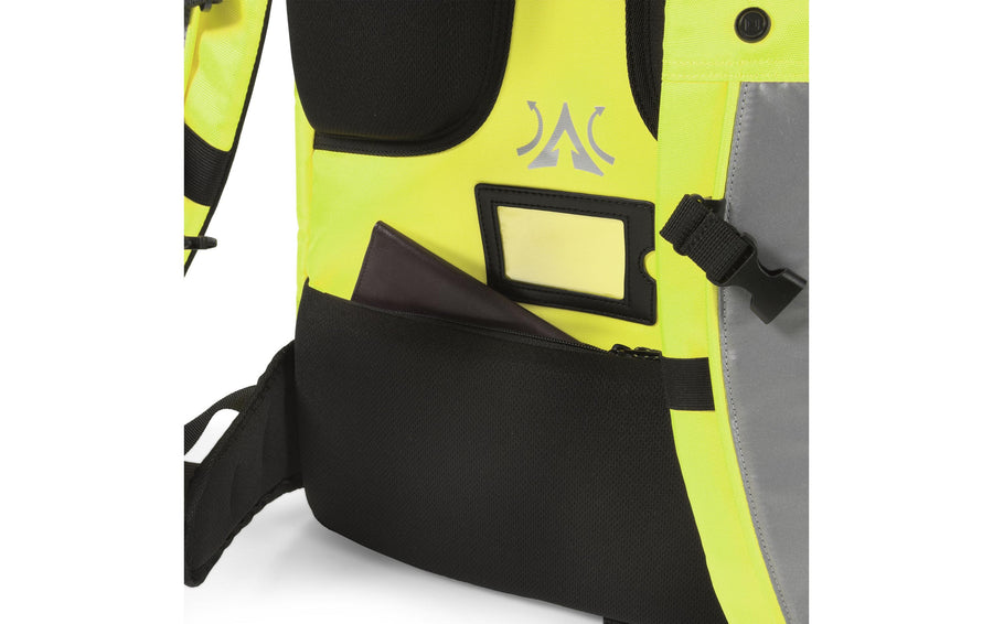 DICOTA Zaino per notebook Hi-Vis 38 l – Giallo