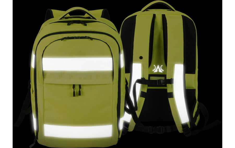 DICOTA Zaino per notebook Hi-Vis 38 l – Giallo
