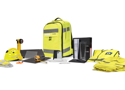 DICOTA notebook backpack Hi-Vis 38 l - yellow