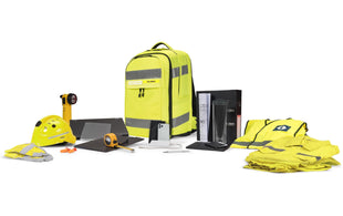 DICOTA sac à dos pour ordinateur portable Hi-Vis 38 l - jaune