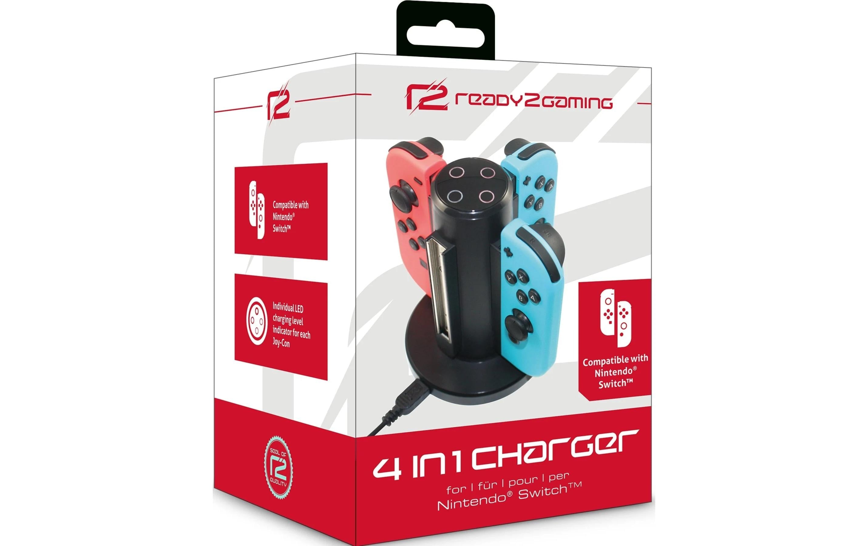 GAME Ladestation 4 in 1 Charger